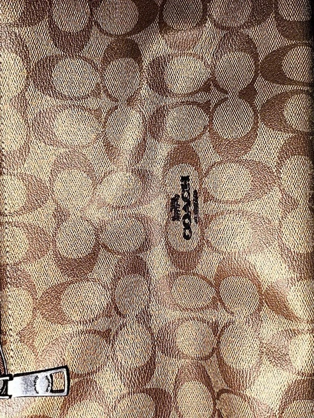 Coach Signature Bag + Matching Green Wallet Set - Picture 2 of 10